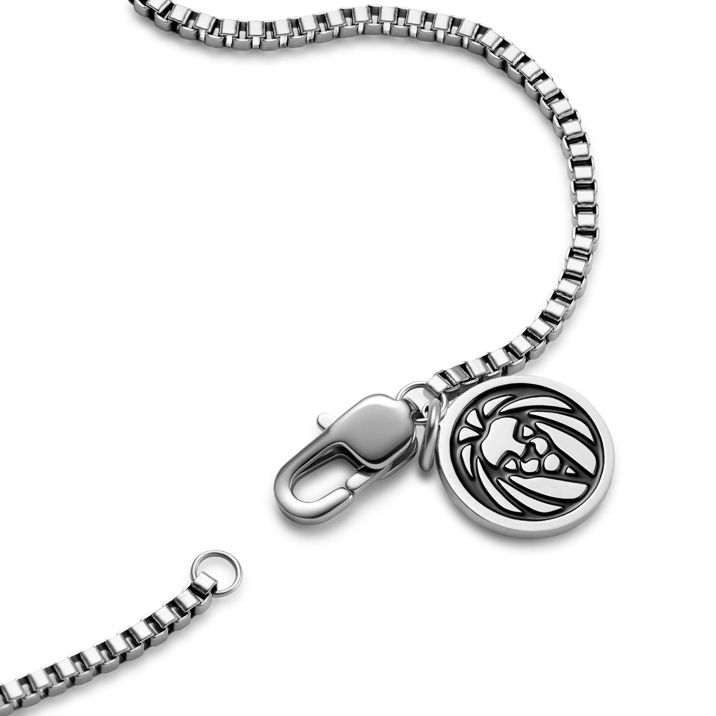 Essentials | 1/32" (1 Mm) Silver-Tone Square Box Chain Bracelet - Image 5