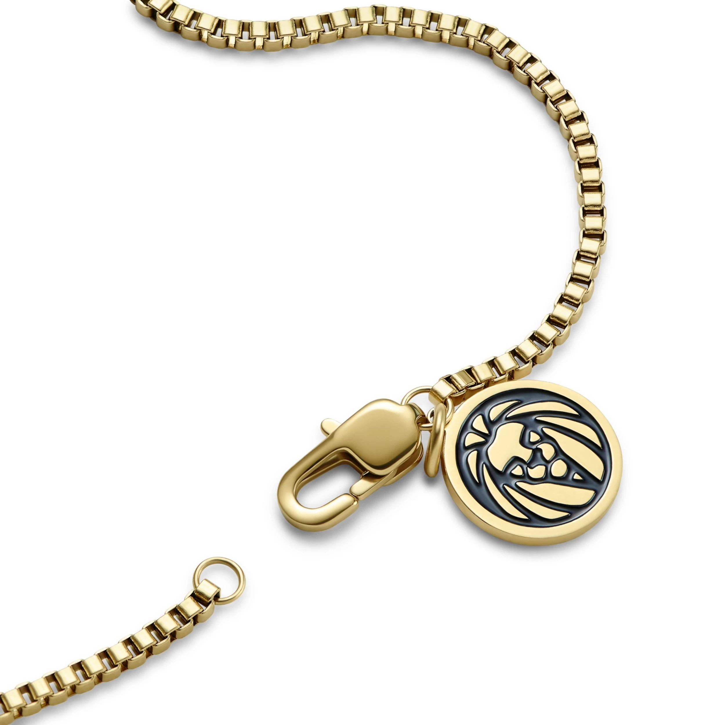 Essentials | 1/32" (1 Mm) Gold-Tone Square Box Chain Necklace - Image 4