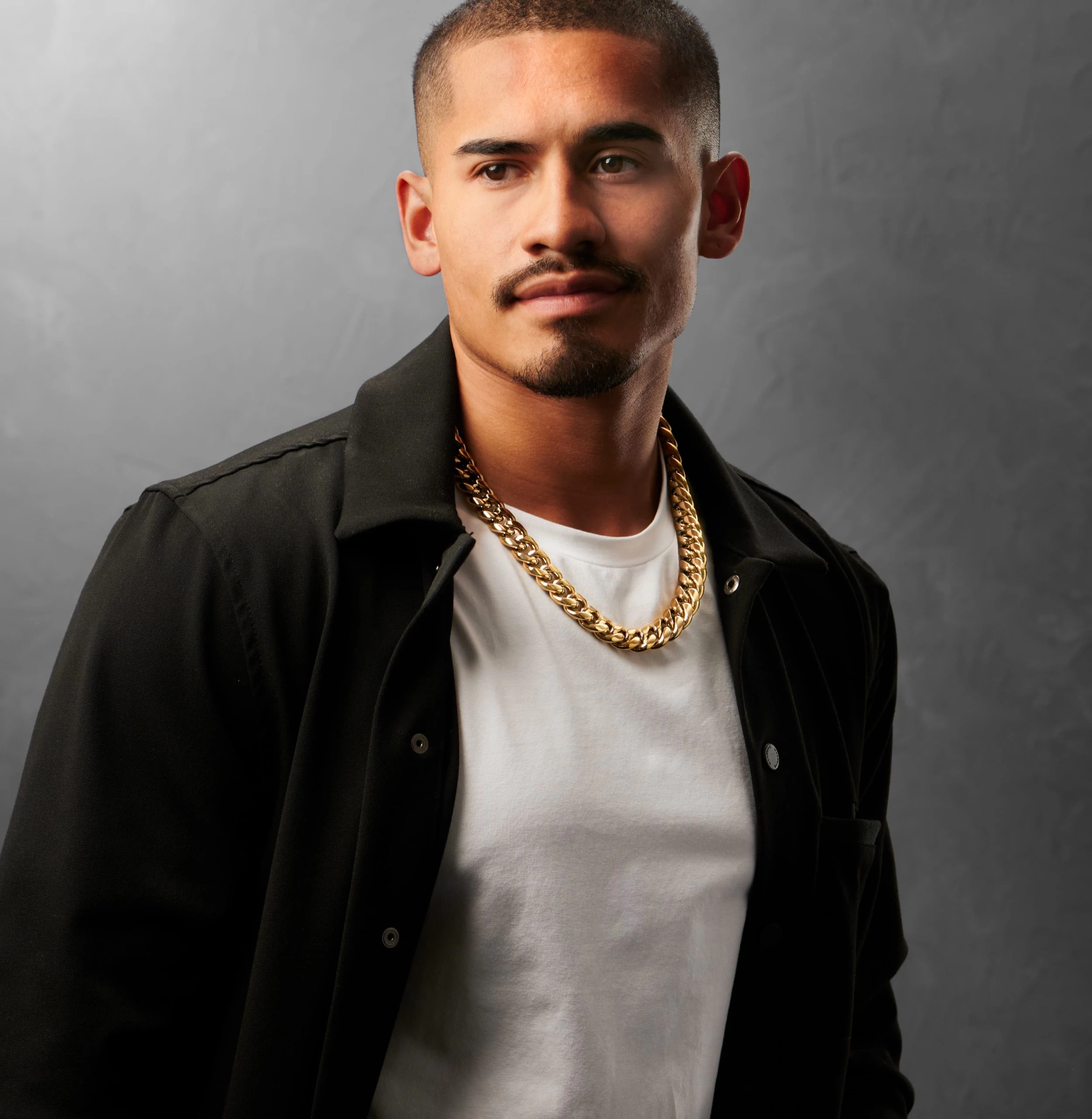 16 Mm Gold-Tone Cuban Chain Necklace - Image 4